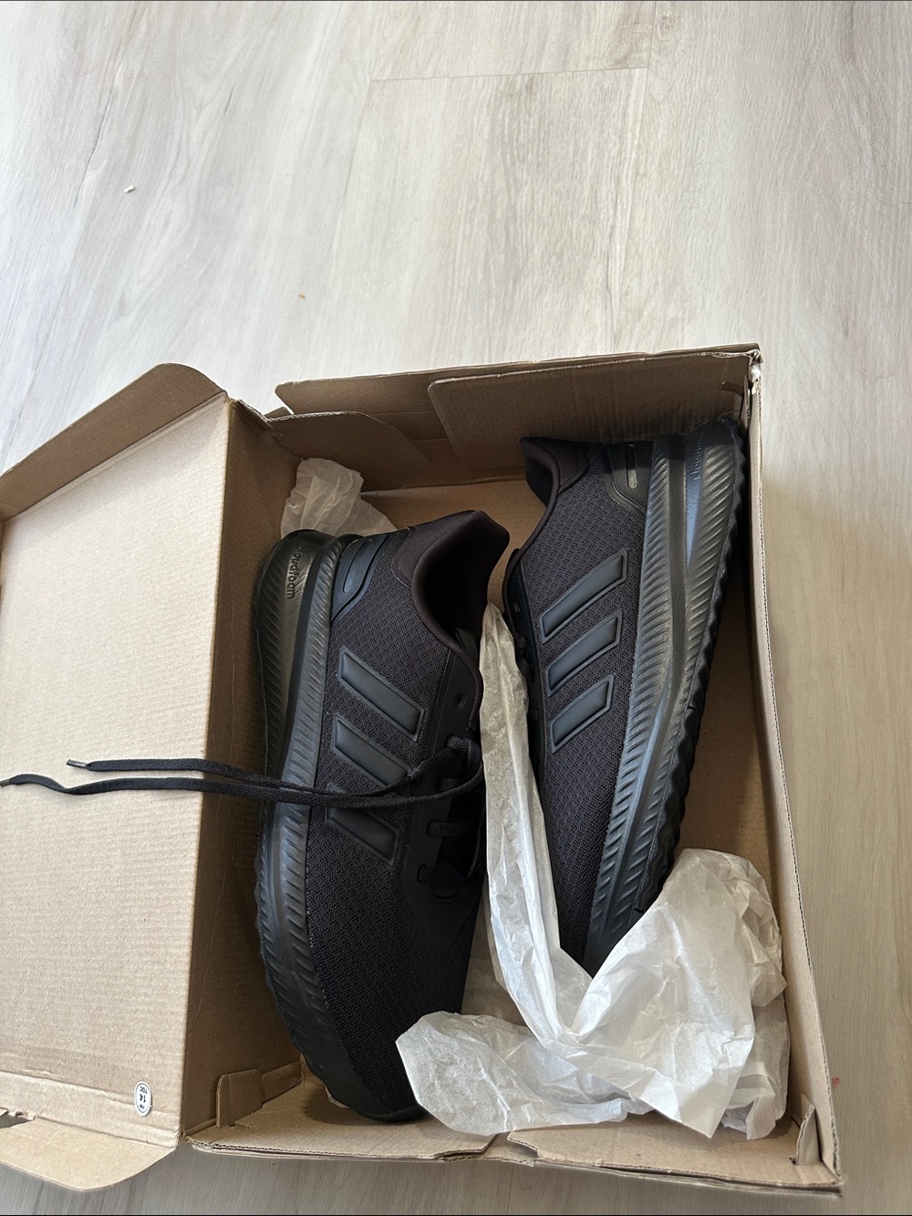 adidas Black Men's Running Sneakers